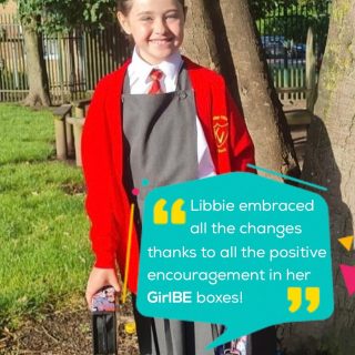 It's made my heart sing, over the last month hearing how our boxes have helped prepare and assist GirlBE club members back to school.⁠
⁠
Encouraging them to know they can step up to challenges.⁠
Embrace the changes.⁠
Be proud of their progress.⁠
⁠
Feedback like this from Libbie's mum makes me do a little jig on the spot, it means my mission that I set out on when I started GirlBE is working and I couldn't be happier.⁠
⁠
Natalie⁠
x⁠
⁠
#girlbeclub