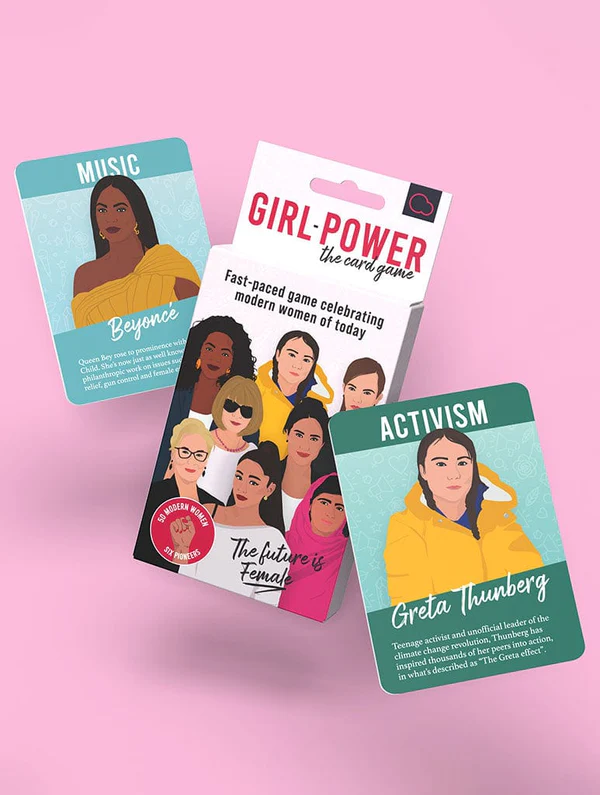 Girl Power Card game to inspire pre-teen girls