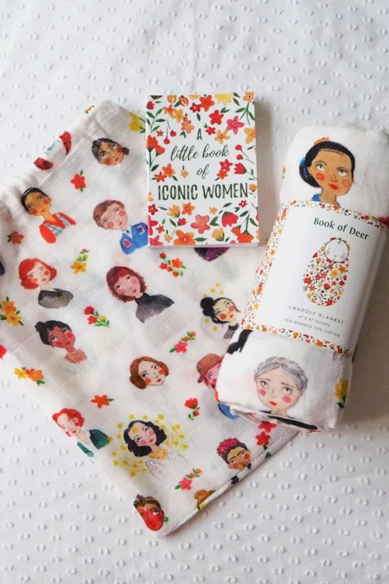 oh-deer swaddle blanket